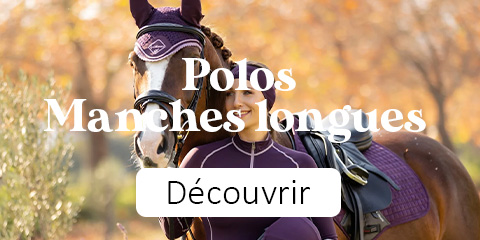 Polo Equitation manches longues